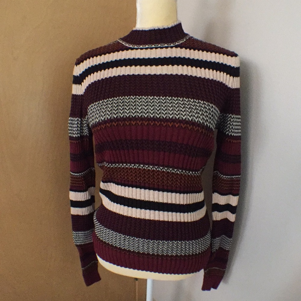 Cable knit sweater